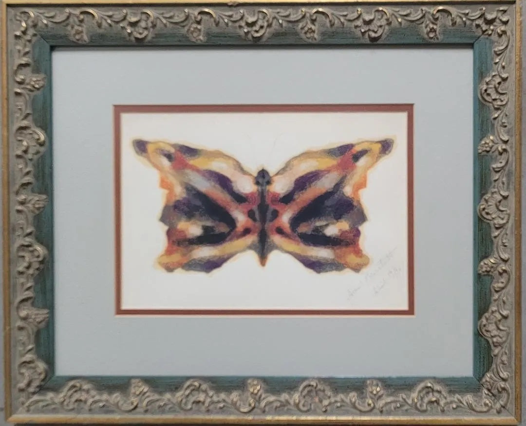 Albert Bierstadt - Butterfly 1896 7" x 10"