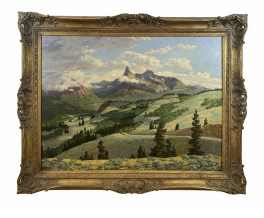 Hall Diteman - Untitled (1965 Landscape) 30" x 40"