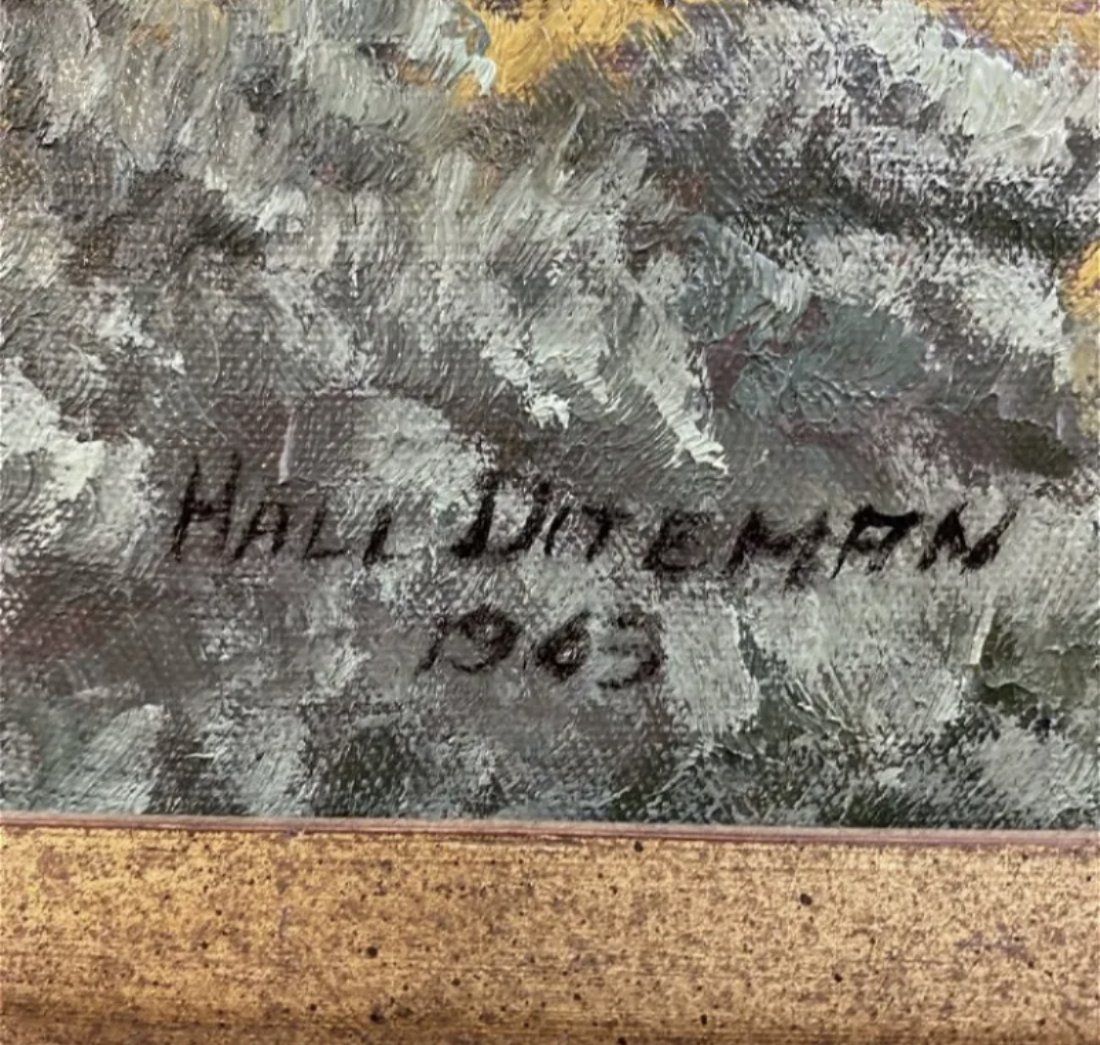 Hall Diteman - Untitled (1965 Landscape) 30" x 40"