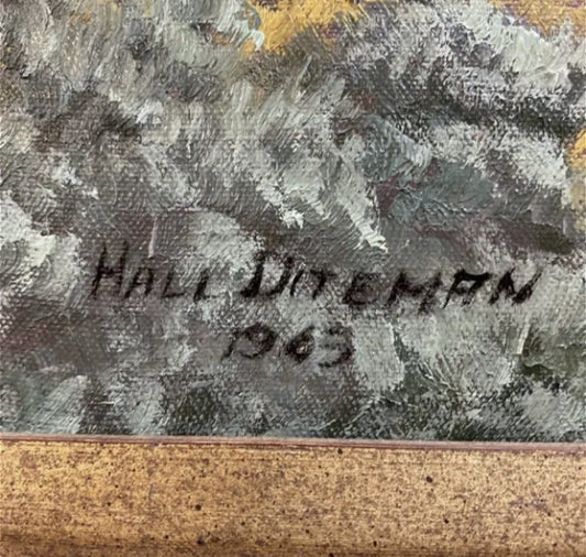 Hall Diteman - Untitled (1965 Landscape) 30" x 40"