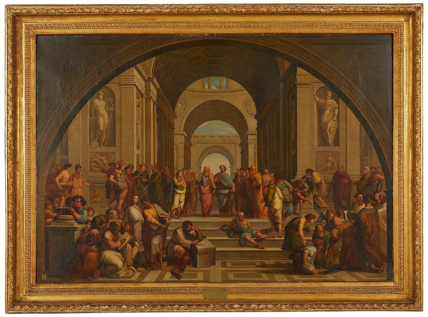 Raphael (After) - The School of Athens 45.5" x 65.6"