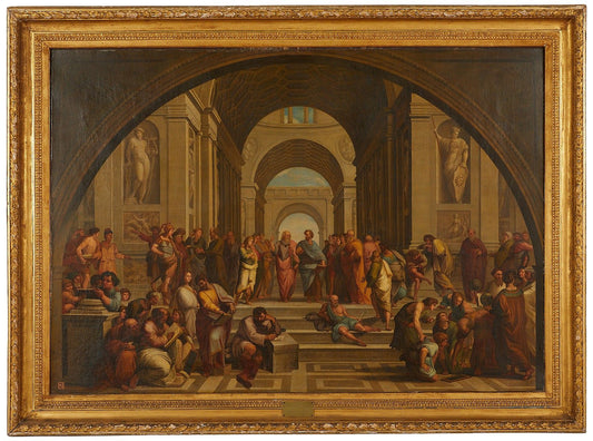 Raphael (After) - The School of Athens 45.5" x 65.6"