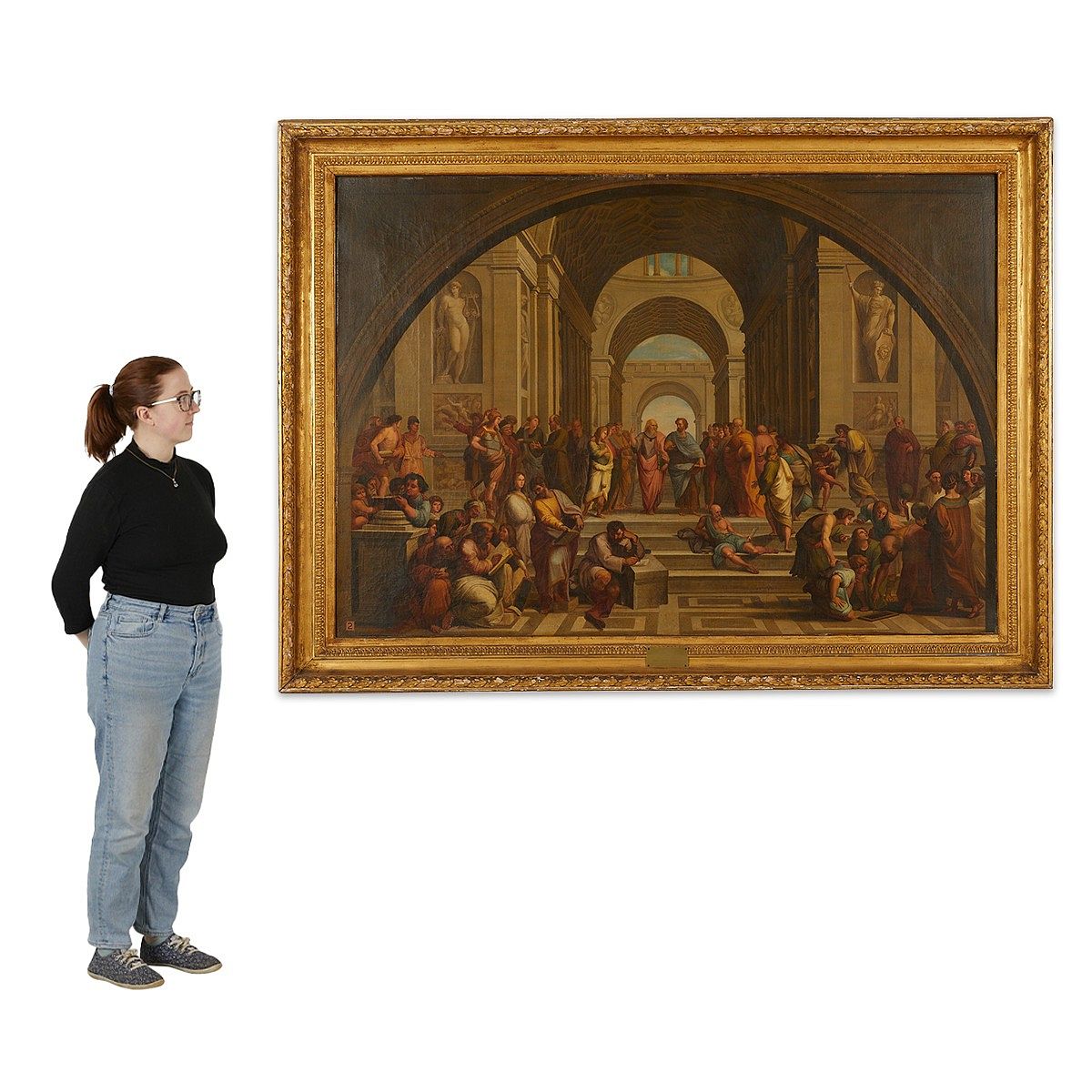 Raphael (After) - The School of Athens 45.5" x 65.6"