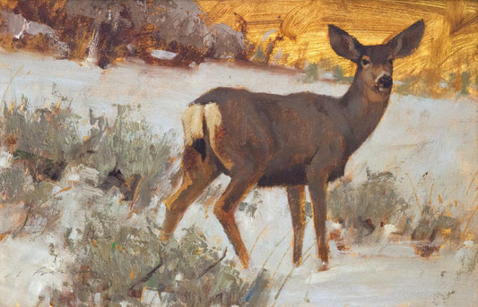 Luke Frazier - Utah Sage (Mule Deer) 11.75" x 17.75"
