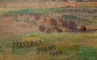 Maynard Dixon - Western Landscape 1943 14.25" x 19.25"