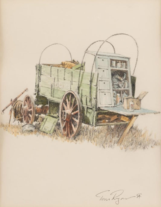 Tom Ryan - 6666 Chuck Wagon 10” x 8"