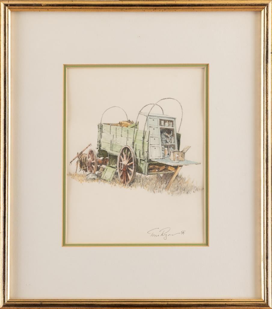 Tom Ryan - 6666 Chuck Wagon 10” x 8"