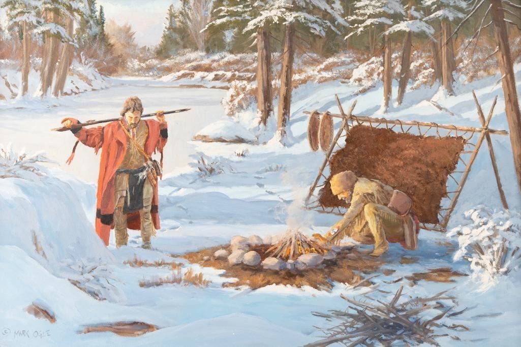 Mark Ogle - A Long Day 20" x 30"