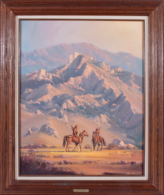 Charles H. Pabst - Apache Shadows 1993 30" x 24"