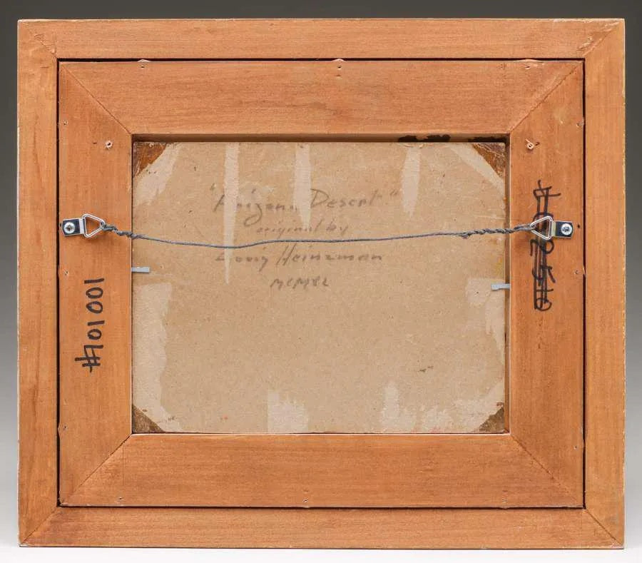 Louis Heinzman - Arizona Desert 7" x 8"