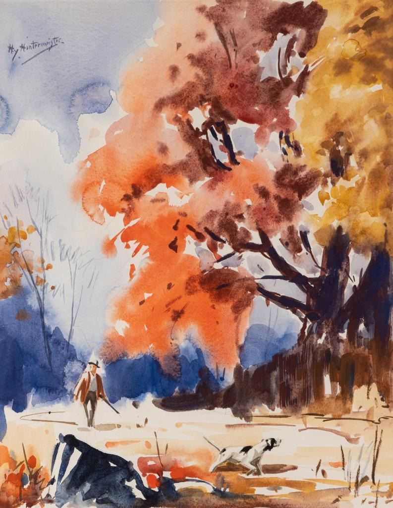 Hy Hinteremeister - Autumn Hunt 19” x 15”