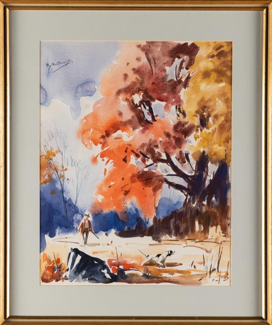 Hy Hinteremeister - Autumn Hunt 19” x 15”