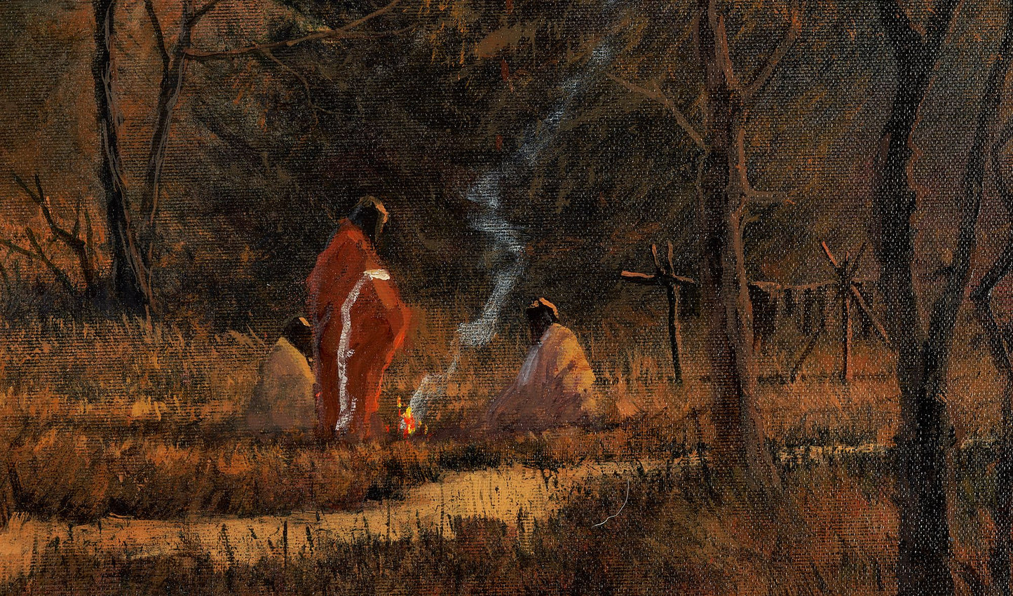 Mark Geller - Autumn Leaves 23.5" x 29.5"