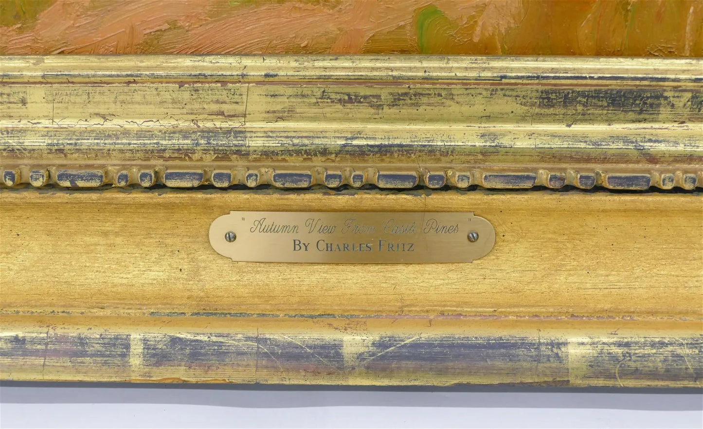 Charles Fritz - Autumn View from Castle Pines 46" x 34"