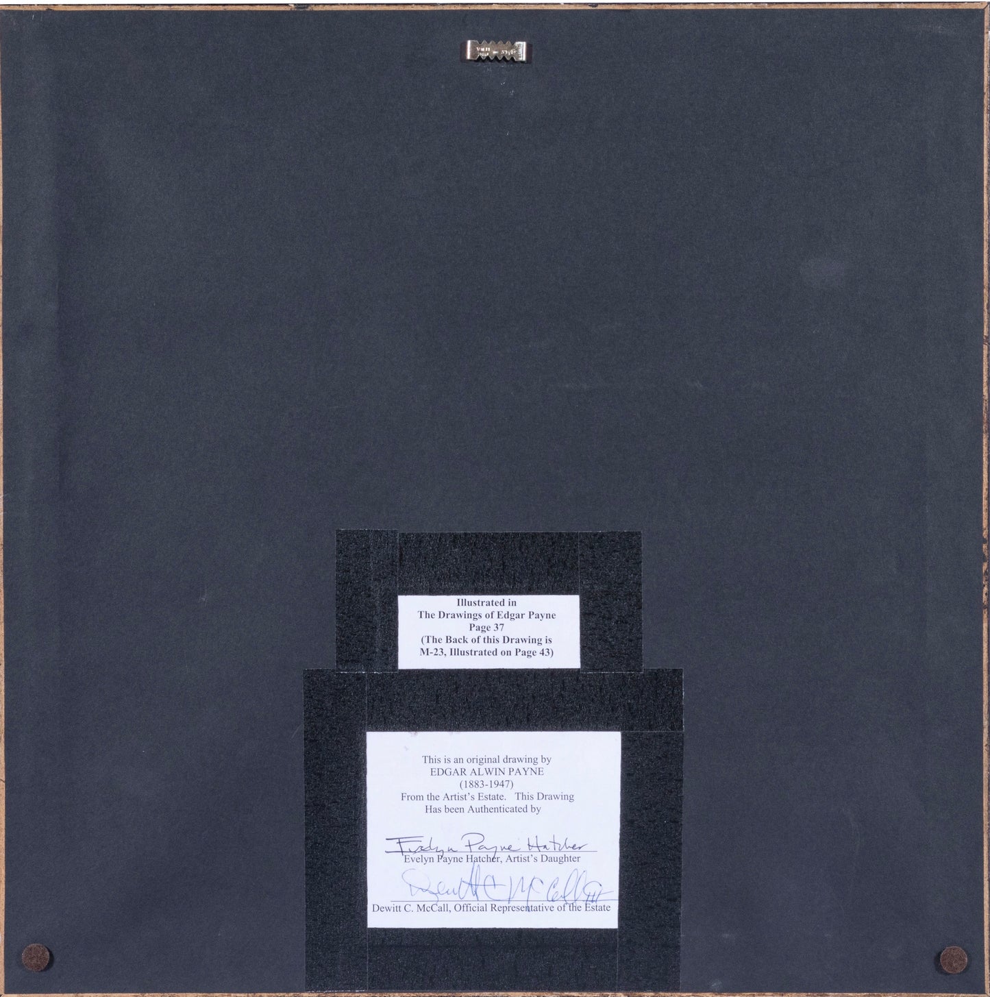 Edgar Alwin Payne - Breton Square 5" x 6"