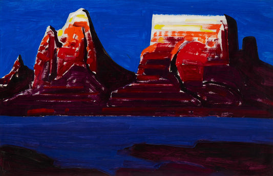 Conrad Buff - Butte Landscape 24" x 36"