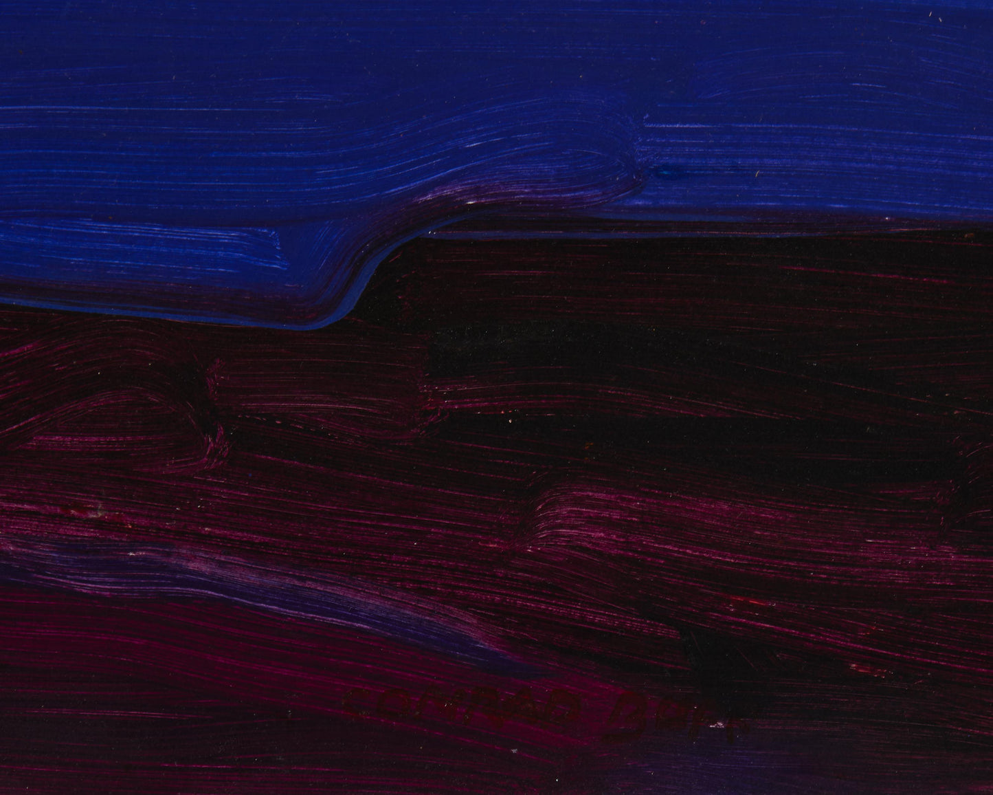 Conrad Buff - Butte Landscape 24" x 36"