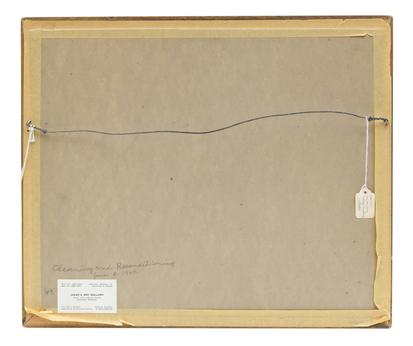 William Standing - Cabin on the Prairie 12.5" x 16"