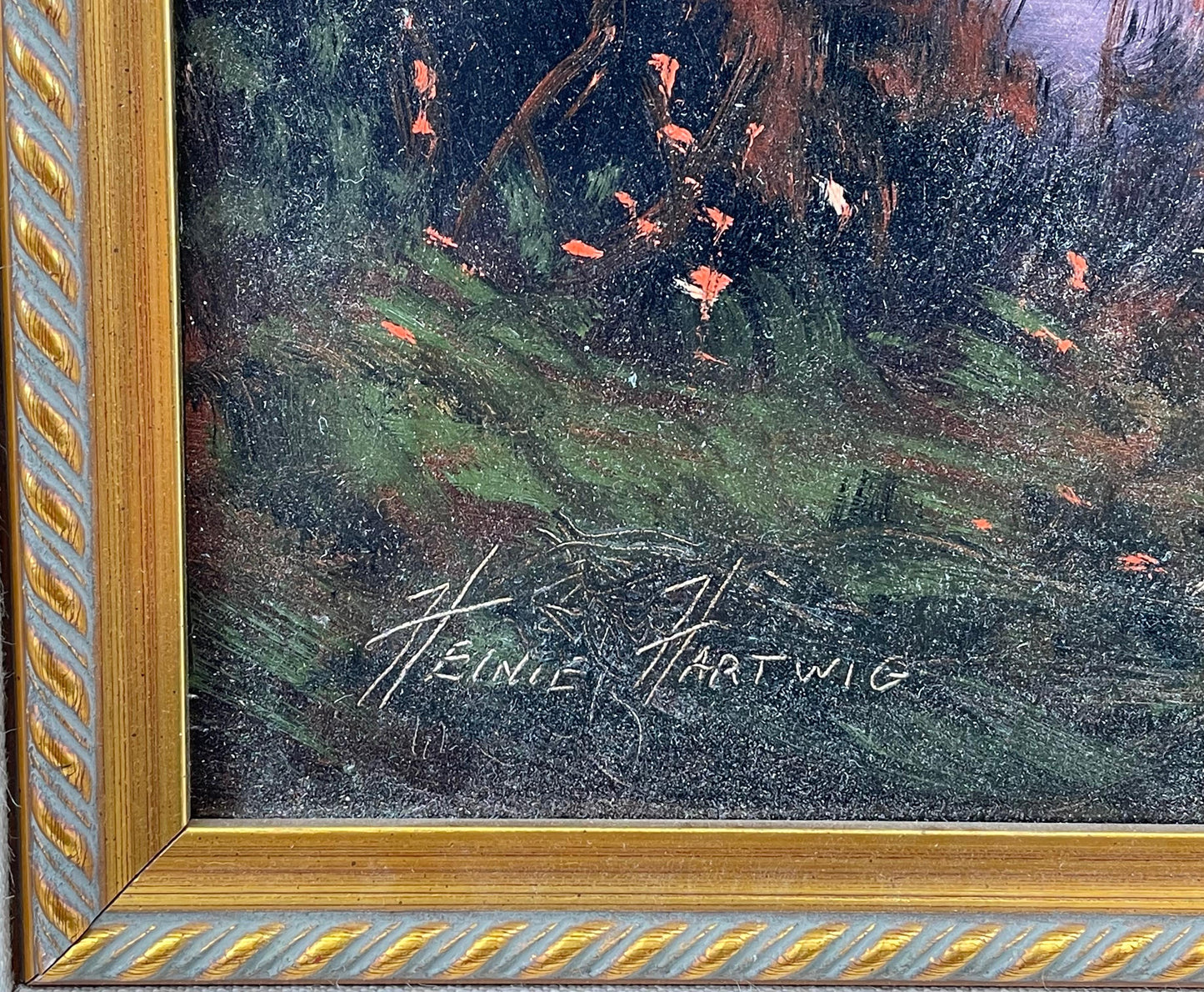 Heinie Hartwig - Colorado Mountain Camp 30" x 24"