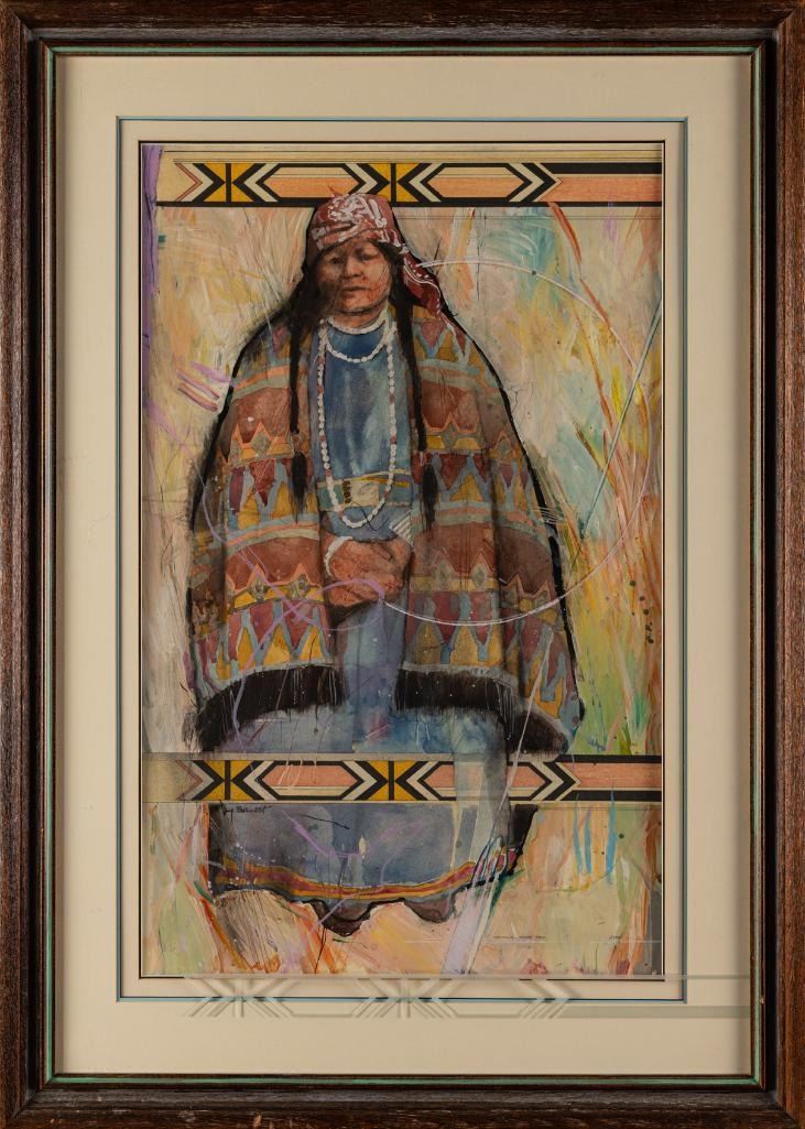 Amy Burnett - Colville Mary Tom 26” x 16"