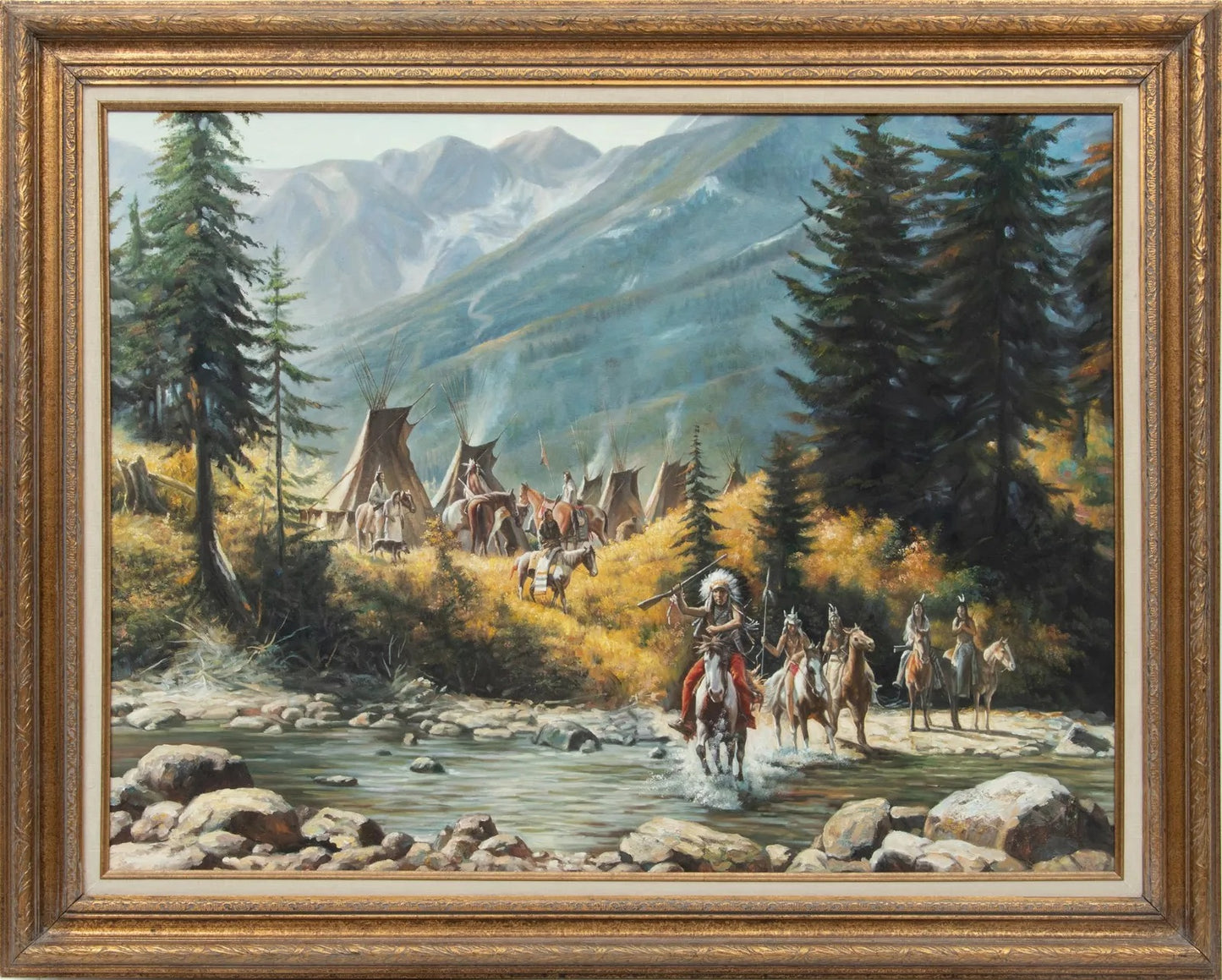 Andrew Weissman - Crow Country 30" x 40"