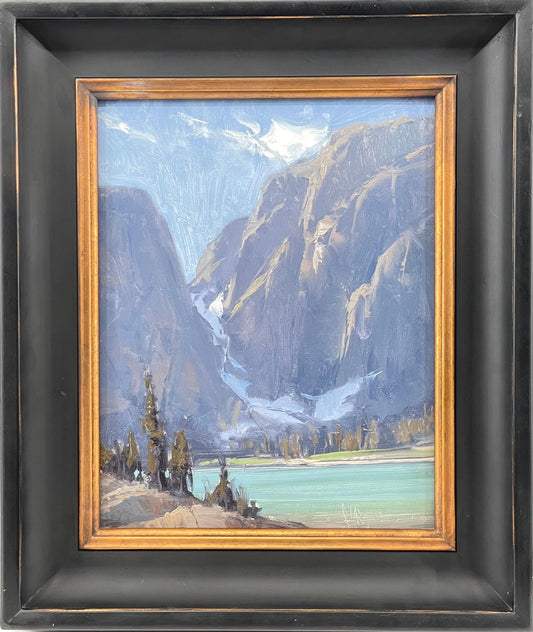 Joshua Clare - Delta Lake Study 2010 14” X 11”