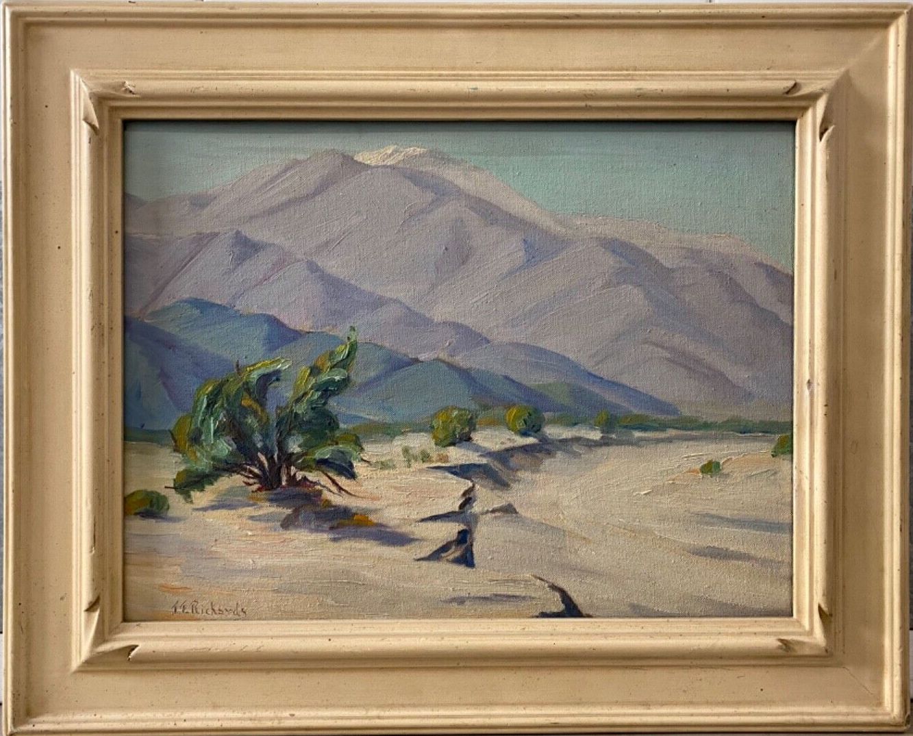J.F. Richards - Desert Landscape 12" x 16"
