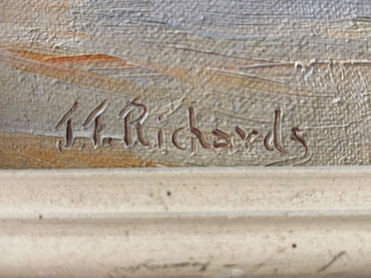 J.F. Richards - Desert Landscape 12" x 16"