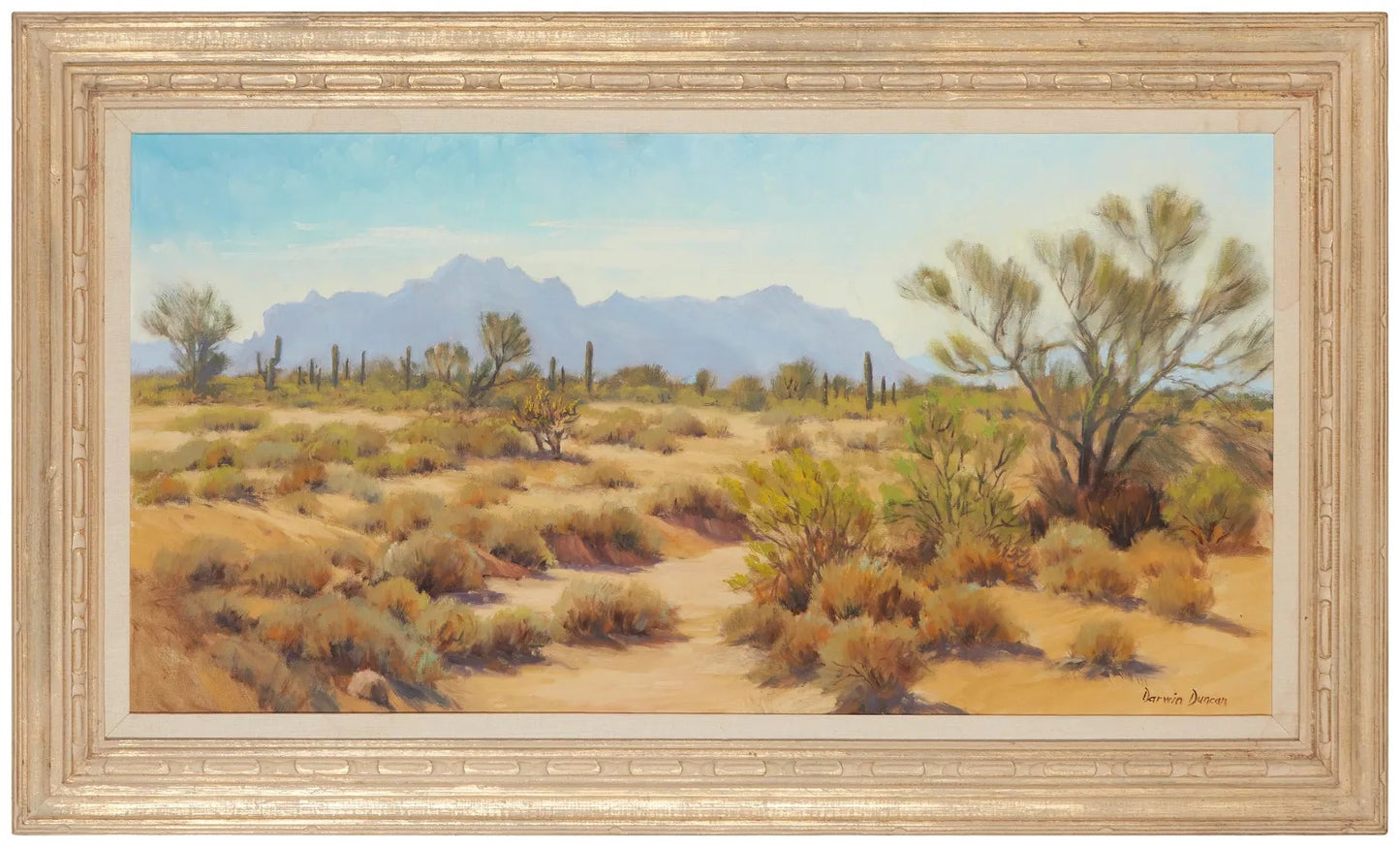 Darwin Duncan - Desert Landscape 24" x 48"