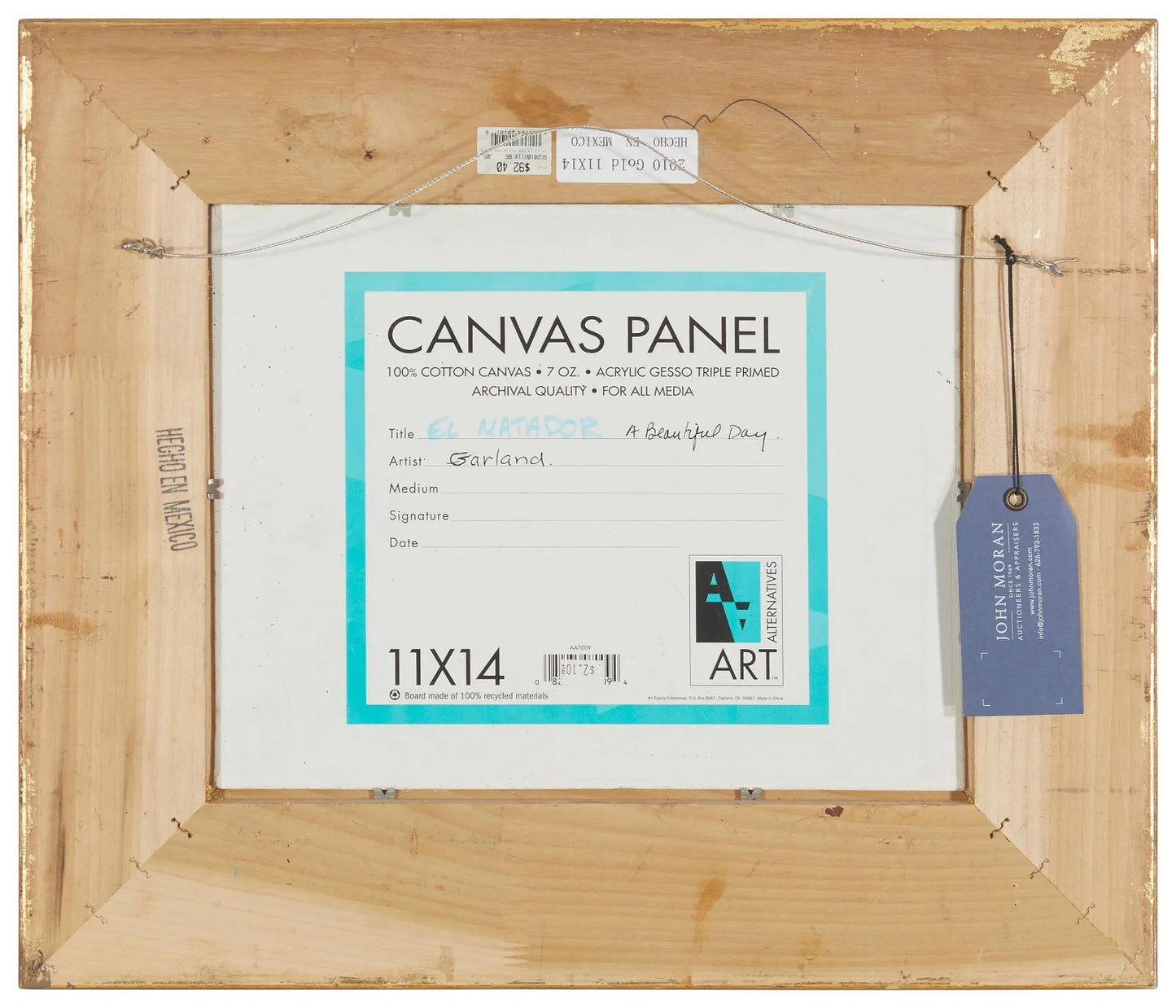 Garland - El Matador - A Beautiful Day 11" x 24"