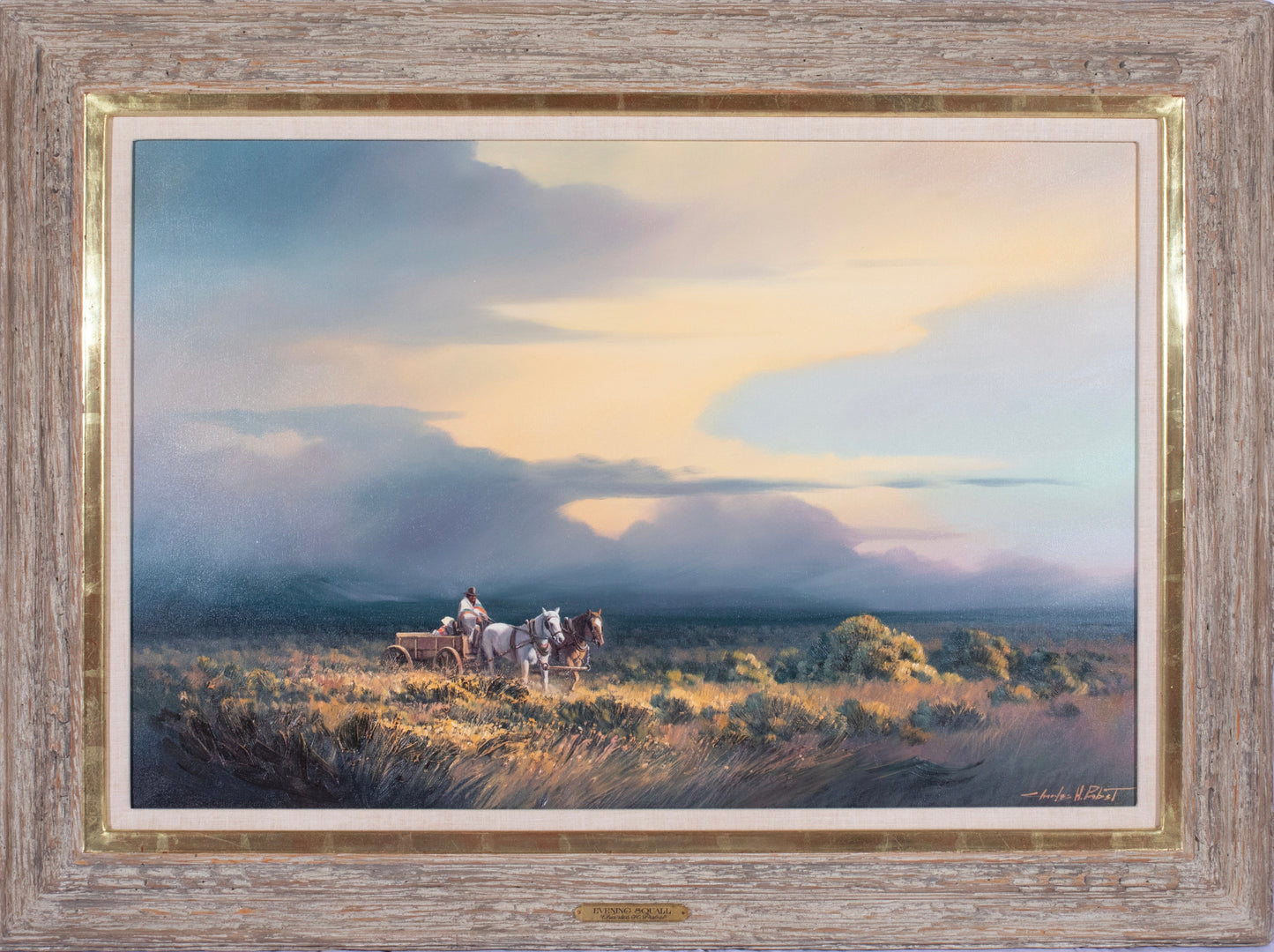 Charles H. Pabst - Evening Squall 24" x 36"