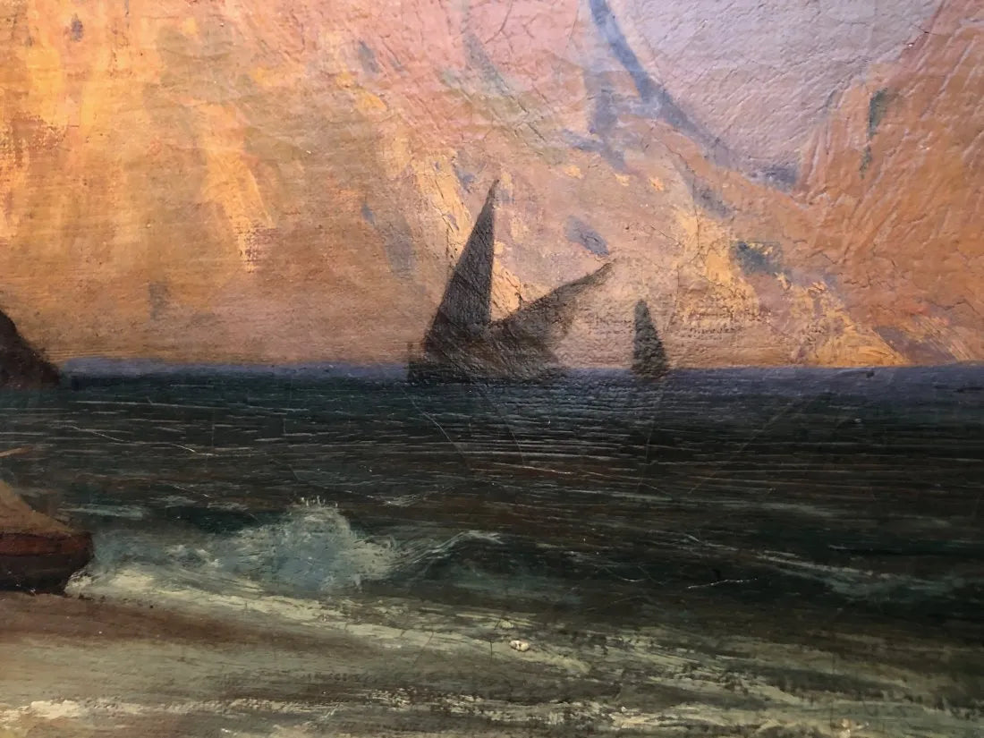 Henry Francois Farny - The Cove 1867-1870 24.5" x 34.25"