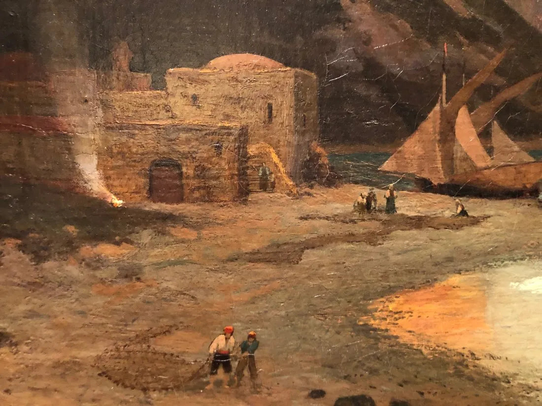 Henry Francois Farny - The Cove 1867-1870 24.5" x 34.25"