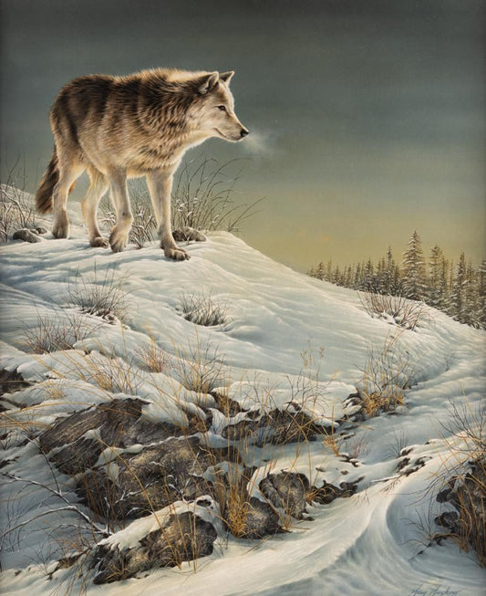 Greg Giordano - First over the Ridge 24" x 20"