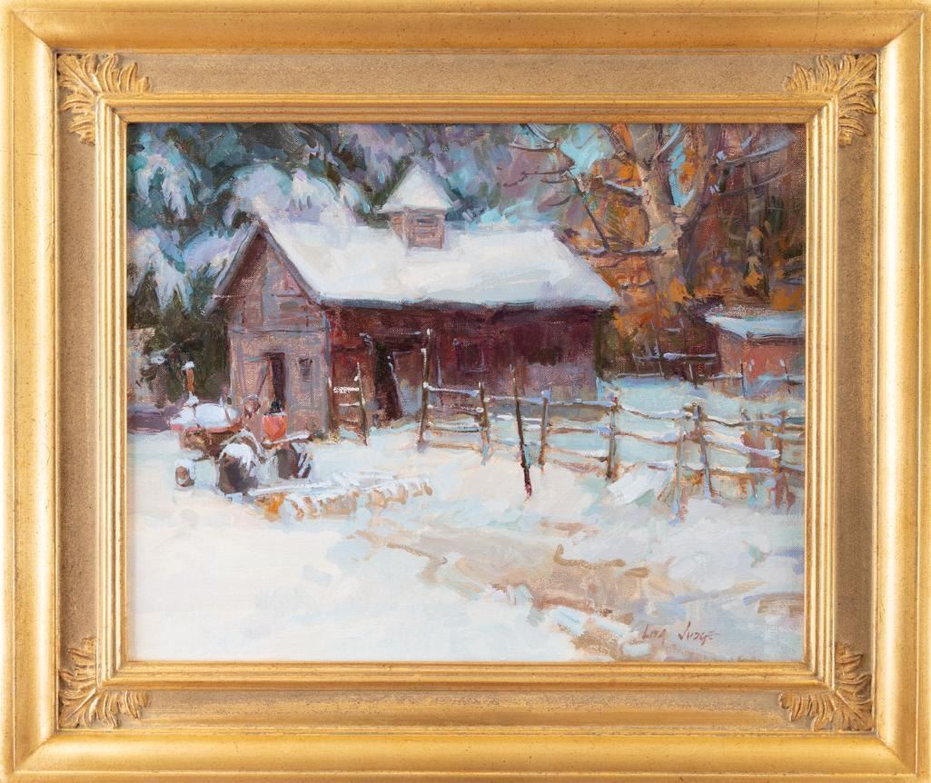 Lita Judge - First Snow 16” x 20”