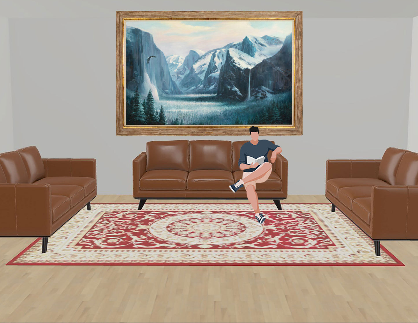 Charles H. Pabst - Freedom's Flight 60" x 96"