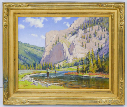 Kimbal Warren - Gone Fishing 24 x 30"