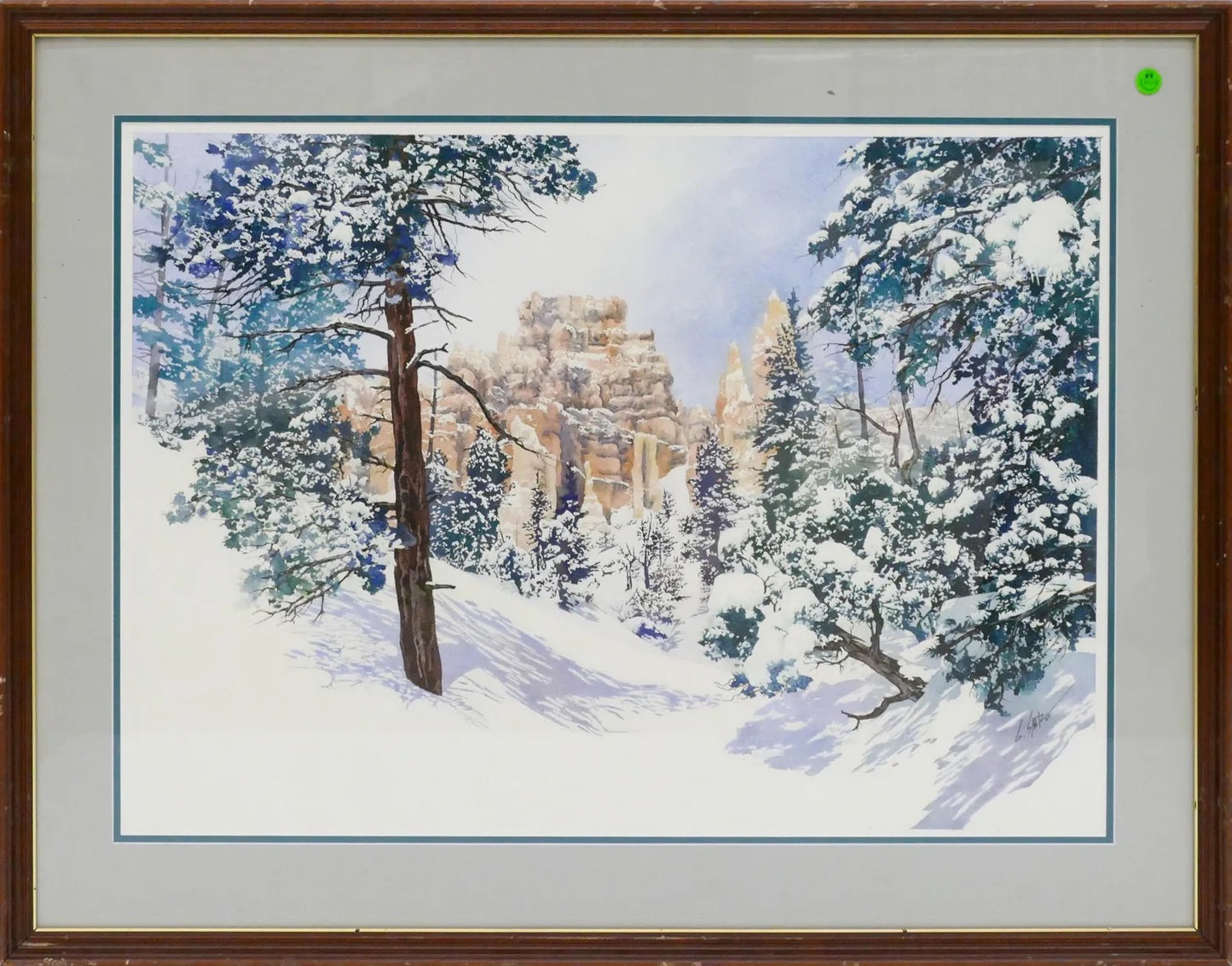 Gary Spetz - High Desert, Winter 20" x 28"