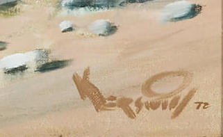 Roy Kerswill - High in the Wind Rivers 1972 24” x 20”