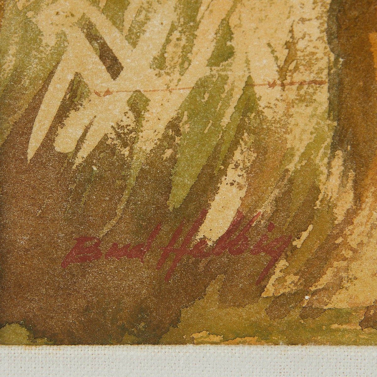 Bud Helbig - Horse & Foal 9.75" x 13'