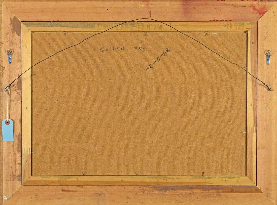 Heinie Hartwig - Indian Encampment 18" x 27"