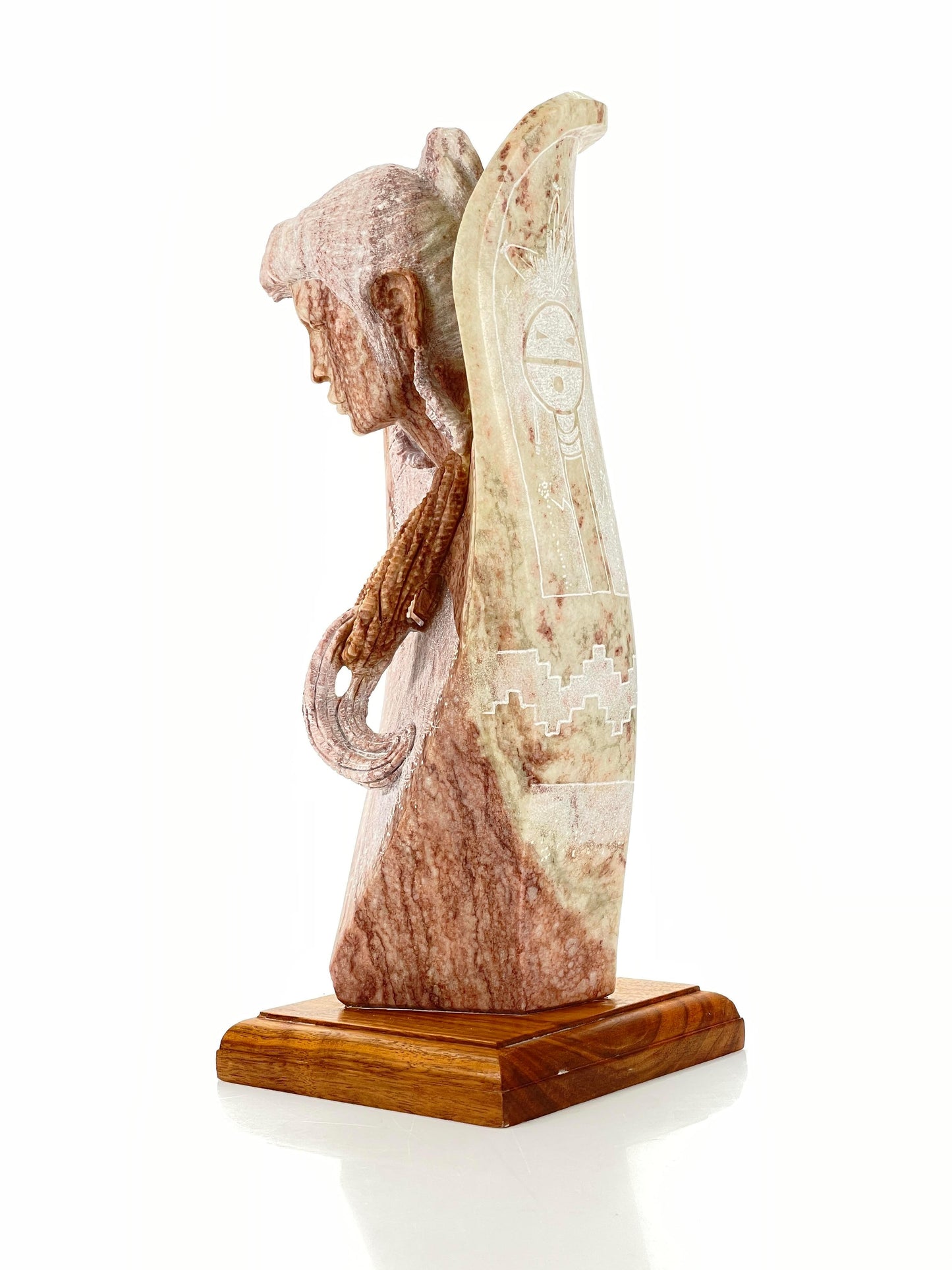 Alvin Marshall - Indian Maiden 18" x 8"