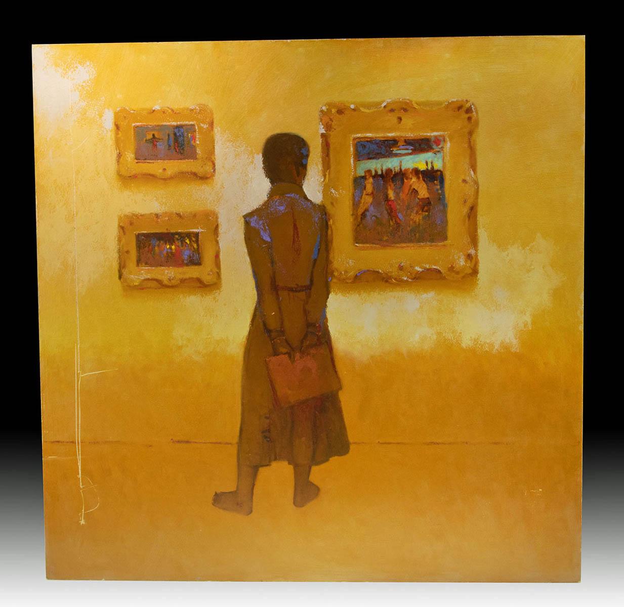 Paul Peter Forster - In the Gallery 48” x 48"