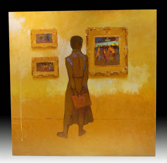 Paul Peter Forster - In the Gallery 48” x 48"