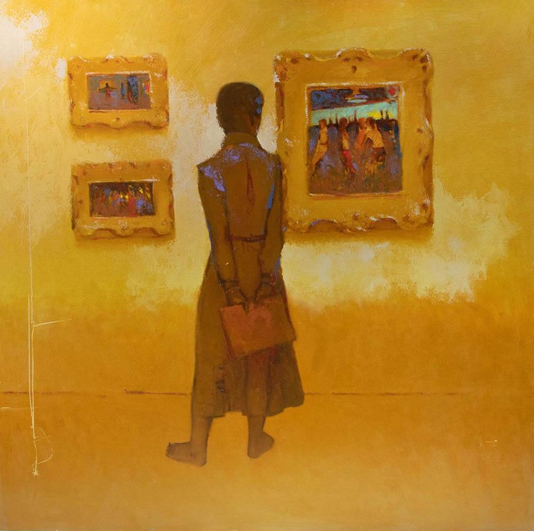 Paul Peter Forster - In the Gallery 48” x 48"