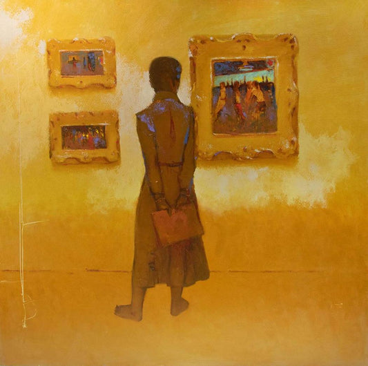 Paul Peter Forster - In the Gallery 48” x 48"