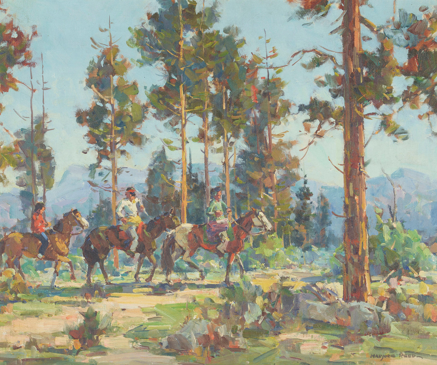 Marjorie Reed - Journey Home 20" x 24"