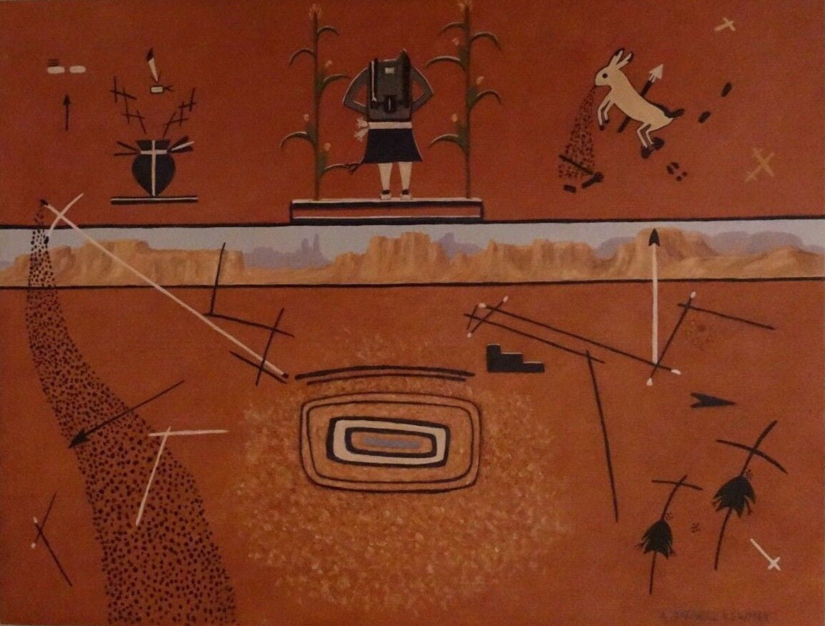 Ann Campbell Newman - Kuaua 14" x 18"