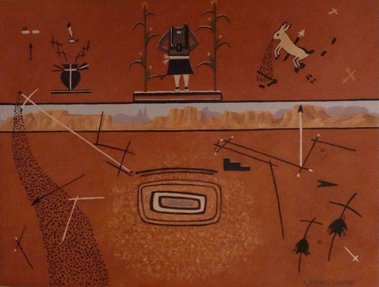 Ann Campbell Newman - Kuaua 14" x 18"