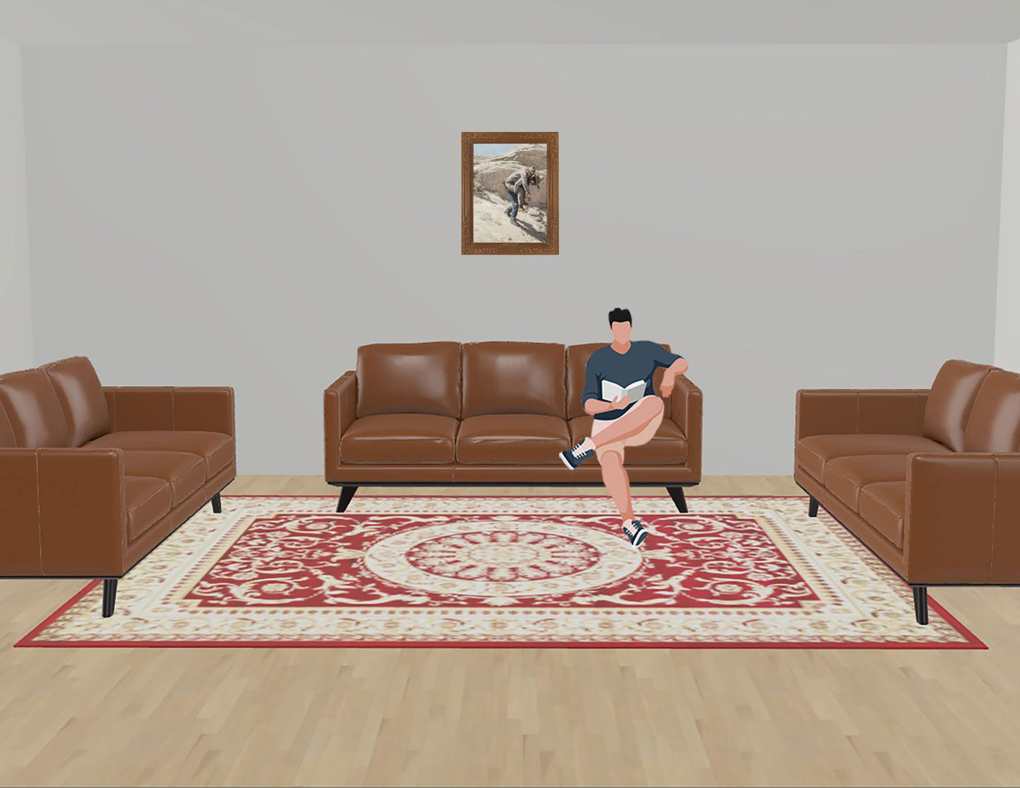 Maynard Dixon - Last Lap 24" x 18"